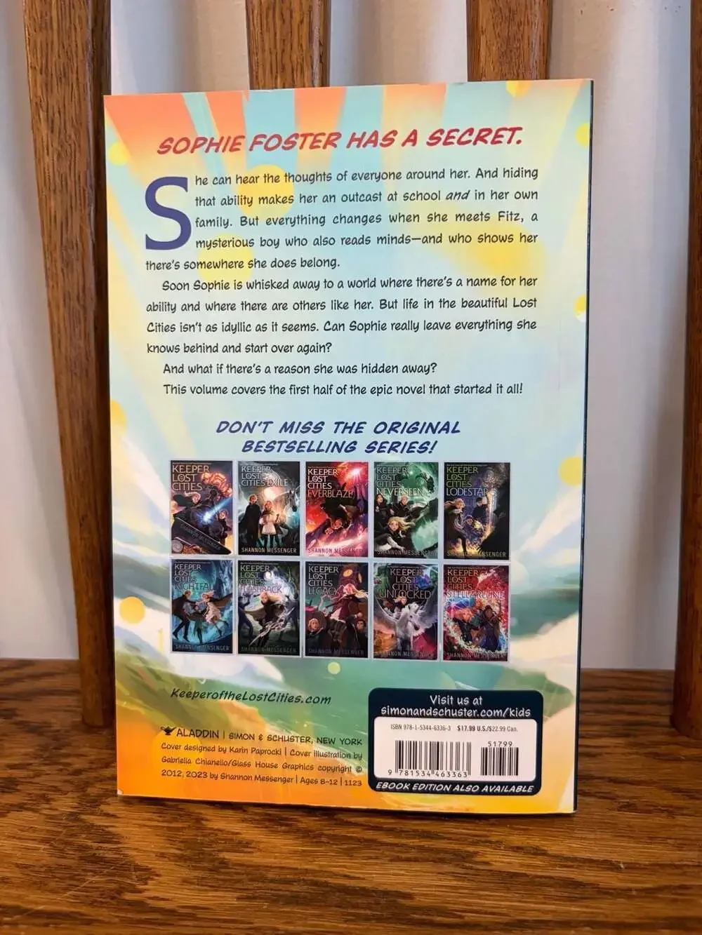 Keeper of the Lost Cities The Graphic Novel Part 1 by Shannon Messenger